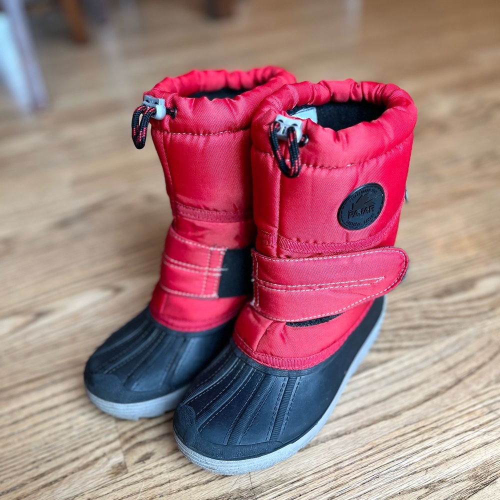 Pajar Canada Fur Lined Snow Boots Girls Size
1Y Waterproof